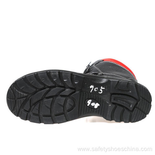 Mining industry Black steel toe safety shoes